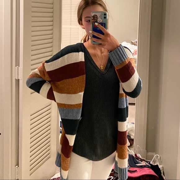 multi color cardigan - Picture 3 of 3